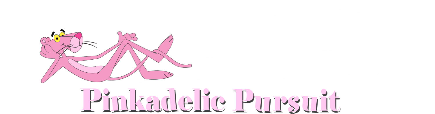 Pink Panther Pinkadelic Pursuit logo for Playstation